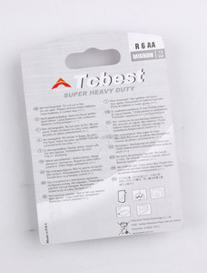1,5 V <span class=keywords><strong>AA</strong></span>/AAA/ R6P/ UM4 Batería de celda seca de zinc y carbono resistente-Chaqueta adhesiva de aluminio Marca OEM - Product Image 6