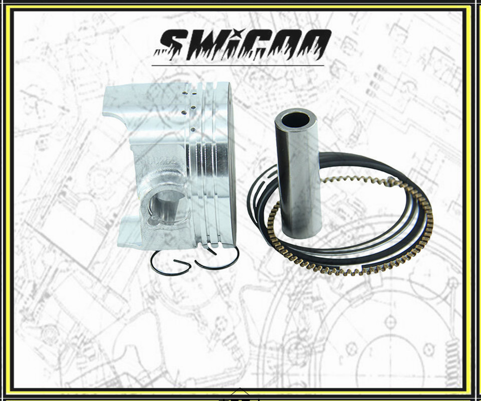 69 мм поршень 17 мм Pin набор 4 китайский 250cc ZongShen CB250 Pit Dirt Bike ATV Quad