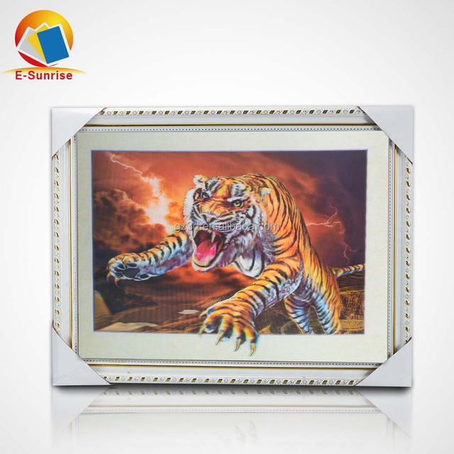 Three-dimensional lenticular picture