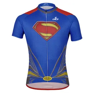 Personalizado v- cuello de superman de rugby t camisa camisa de impresión
