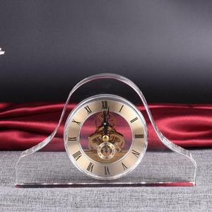 Horloges de table personnalisées <span class=keywords><strong>en</strong></span> <span class=keywords><strong>gros</strong></span>, cadeaux de mariage, cadeaux de <span class=keywords><strong>bureau</strong></span>, <span class=keywords><strong>horloge</strong></span> de table décorative <span class=keywords><strong>en</strong></span> cristal - Product Image 2