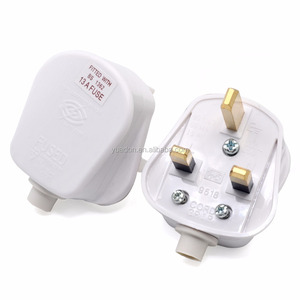 YUADON YD-9518 13 ampères 3 broches prise BS1362 fusible <span class=keywords><strong>Type</strong></span> <span class=keywords><strong>G</strong></span> prise britannique <span class=keywords><strong>adaptateur</strong></span> de prise électrique - Product Image 3