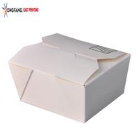 Boîte à Noodle en Carton Ivoire Biodégradable de Luxe Personnalisée pour Repas Jetables