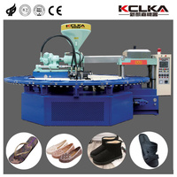 Machine à fabriquer de chaussures en plastique PVC, pièces, moulage par Injection rotatif, 24 Station
