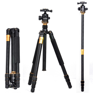 Profesional de trípode de fibra de carbono y Monopod Q999 Pro para la cámara réflex digital/portátil de <span class=keywords><strong>viaje</strong></span> trípode - Product Image 1