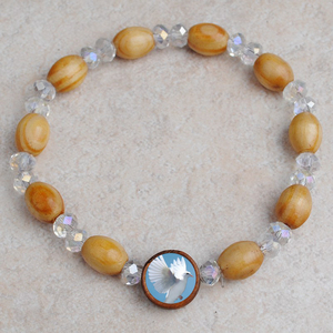 Nouveau modèle de <span class=keywords><strong>chapelet</strong></span> en perles de bois avec image de saint en résine époxy Divine Miséricorde Vierge Marie de <span class=keywords><strong>Lourdes</strong></span> et de Guadalupe Médaille religieuse catholique - Product Image 5