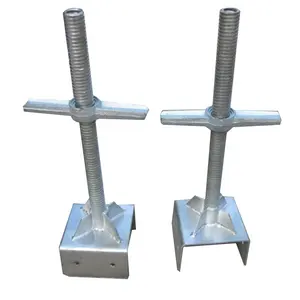 scaffolding adjustable hollow screw u head jack base