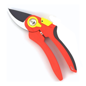 Haute qualité bricolage poignée réglable dérivation jardin sécateur anti-dérapant poignée lame en plastique 0-12MM diamètre de coupe pour la coupe - Product Image 1