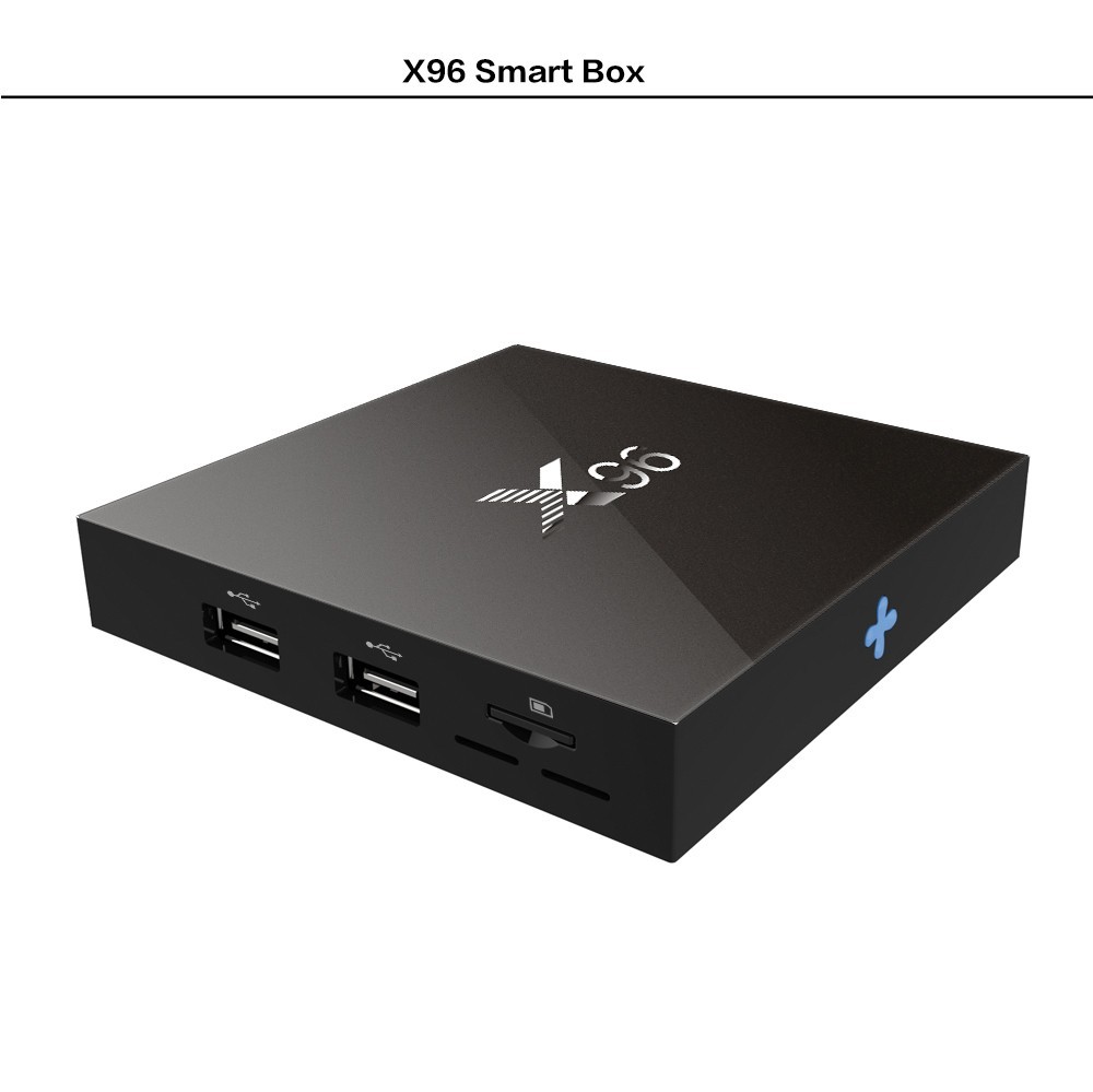 4 K de Vídeo X96 Android Top Box Set de Alta Calidad 2 + 16 gb android smart tv box