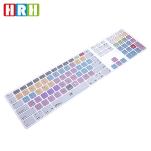 DaVinci Resolve Logic Pro X Steinberg Cubase Studio Un clavier de protection siliocone pour imac raccourcis clavier peau - Product Image 1