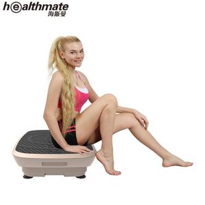 Plataforma de vibración de cuerpo completo de <span class=keywords><strong>500W</strong></span> para Fitness, adelgazamiento en interiores, moldeador de cuerpo de masaje Crazy Fitness - Product Image 5