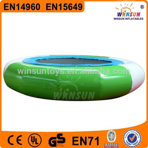 Meet ce and en15649 standard commercial pvc cheap water trampoline - Product Image 3