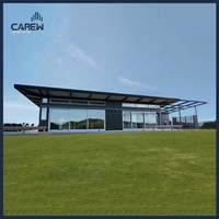 Villa de luxe en acier léger, 2021, qualité supérieure, villa préfabriquées, maison de pré-assemblée,