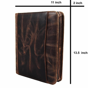 Ejecutivo profesional negocios Padfolio caso PU cuero Resume y documento organizador con tableta ZipperPremium cartera - Product Image 2