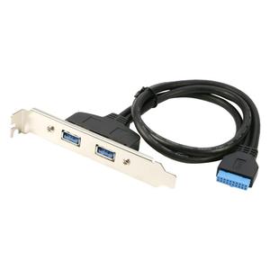 Vỏ Máy Tính Bảng Dầu Hai Mặt/USB 3.0 + 1394 + HD + Cáp Chuyển Đổi Ánh Sáng + Tốc Độ Quạt + Điều Khiển Máy Tính Cáp Bảng Điều Khiển Phía Trước - Product Image 2