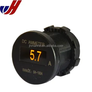 Mini OLED DC Ammeter For Boat Marine Car Auto