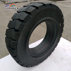 Neumático Sólido 8.25-20 para Montacargas Industrial de Uso Pesado para Equipos de Logística Portuaria y Almacén - Product Image 3