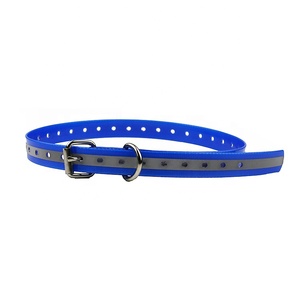 <span class=keywords><strong>Collar</strong></span> de Adiestramiento de Agilidad para Perros de <span class=keywords><strong>TPU</strong></span> y Plástico Reflectante de 3/4 Pulgadas con Logotipo Personalizado para Dispositivos de Caza con GPS, Venta al por Mayor de Fábrica - Product Image 4