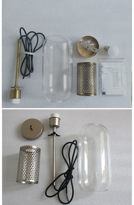 Nordique <span class=keywords><strong>romantique</strong></span> personnalité salon fer E27 lustre en cristal suspension - Product Image 4
