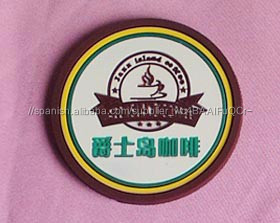 Flores redondas Personalizadas Individuales Taza/Café <span class=keywords><strong>PVC</strong></span> Blando/Montaña <span class=keywords><strong>De</strong></span> Silicona - Product Image 3