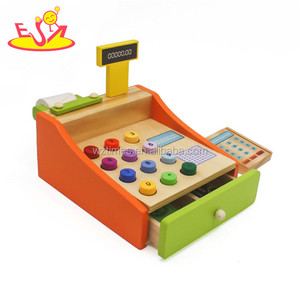 Nueva moda bebé de madera <span class=keywords><strong>caja</strong></span> <span class=keywords><strong>registradora</strong></span> de juguete interesante niños de madera <span class=keywords><strong>caja</strong></span> <span class=keywords><strong>registradora</strong></span> para al por mayor W10A063 - Product Image 4