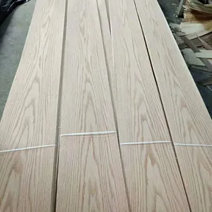 Pasokan Pabrik Veneer Kayu Putih Amerika Irisan Alami Veneer Kayu Murah