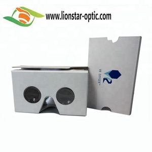 ชุดหูฟัง <span class=keywords><strong>VR</strong></span> แว่นตา3D กระดาษแข็งเสมือนจริงสำหรับสมาร์ทโฟน - Product Image 6