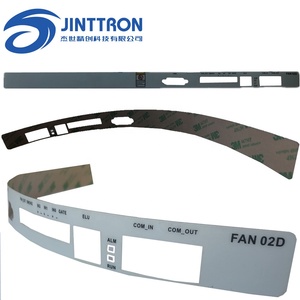 Thận trọng Sticker đồ họa lớp phủ dập nổi xúc giác nút màng Bàn phím tấm nhôm sticker với LED lỗ màng - Product Image 4