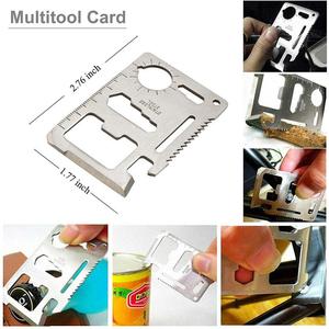 Bộ Dụng Cụ Sinh Tồn Khẩn Cấp 10 Trong 1 Dụng Cụ Chiến Thuật Ngoài Trời Để Đi Bộ/Phiêu Lưu/Leo Núi Cần Thiết-La Bàn/Dao/Firestarter - Product Image 2