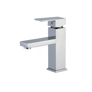 Grifo de Lavabo Cuadrado Cromado WaterMark WELS, Mezclador de Agua para Baño, Grifo de un Solo Orificio, Sin Plomo, para el Mercado Australiano - Product Image 2