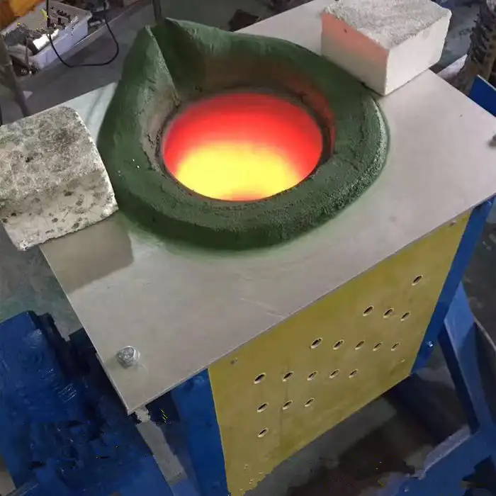 Small size mini aluminum vacuum foundry melting furnace for melting metal