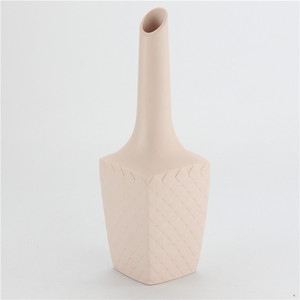 Coloré En Relief Carré Grand Nu Argile Trompette Vase Pour Le Mariage, Partie, décor À La Maison - Product Image 2
