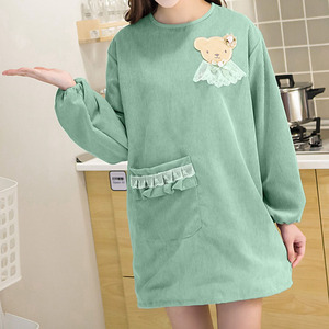 Restaurante uniforme de camarera cocinero <span class=keywords><strong>delantal</strong></span> para las mujeres - Product Image 2