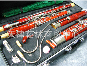 บาสซูน โทน <span class=keywords><strong>C</strong></span> บาสซูน บาสซูนชุบเงิน เครื่องดนตรีประเภทลม - Product Image 4