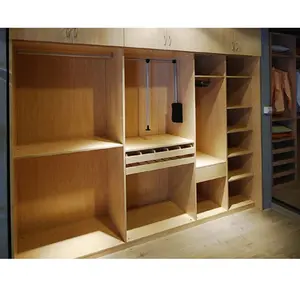 Houten Wit Garderobe, klaar te monteren slaapkamer meubels