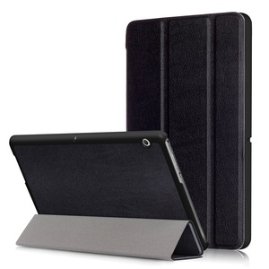 Stand Cas Pour <span class=keywords><strong>Huawei</strong></span> Mediapad T3 7 8 10 T2 <span class=keywords><strong>Pro</strong></span> M3 Lite Tablette De Couverture Pour L'honneur Jouer <span class=keywords><strong>Pad</strong></span> 2 Avec Auto Réveil - Product Image 2