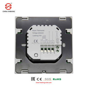 Промышленный умный термостат 16А 220В для электрического теплого пола с сенсорным экраном, дистанционным управлением, простой установкой и точным контролем температуры - Product Image 5