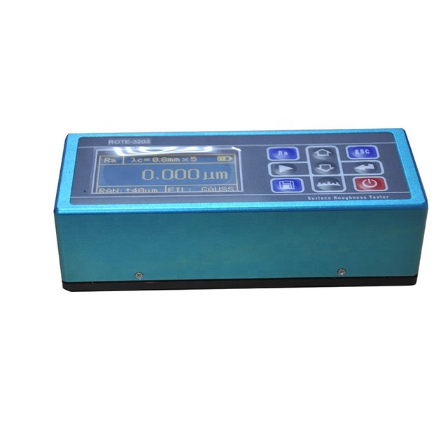 ROKTOOLS Portable Roughness Tester Meter with Ra RZ Rq RT 16 Types Roughness Meter