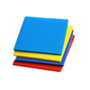 Chống tĩnh điện không thấm nước sóng PP vật liệu tấm/Hội Đồng Quản trị tái chế <span class=keywords><strong>polypropylene</strong></span> phân vùng với cắt dịch vụ chế biến - Product Image 5