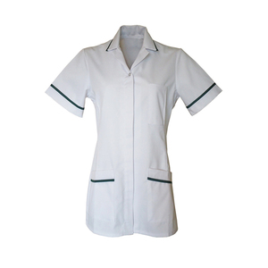 OEM uniforme <span class=keywords><strong>de</strong></span> limpieza disfraz Hotel salón elástico casa limpieza personal uniformes para damas limpieza - Product Image 3