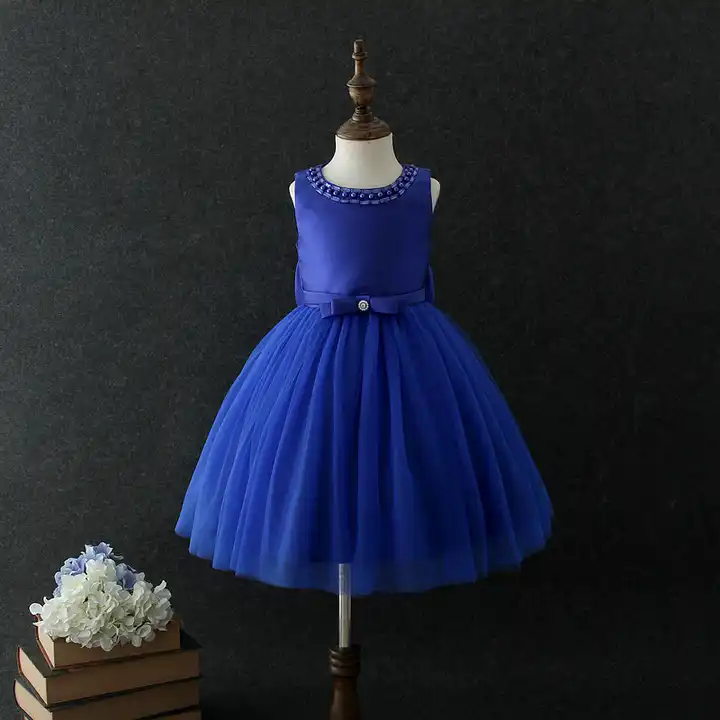 Wholesale Vestido de fiesta para niña pequeña, diseño de para niña 3 años, color azul marino, 2018 m.alibaba.com