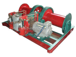 5 t תוף כפול משיכת סירת דיג כננת slipway על מזח  - Product Image 4