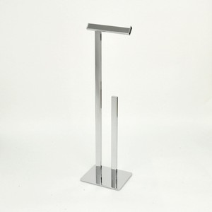 Wholesale Bevel <b>Edge</b> <b>Metal</b> Tube Spare Toilet Paper Holders - Product Image 2