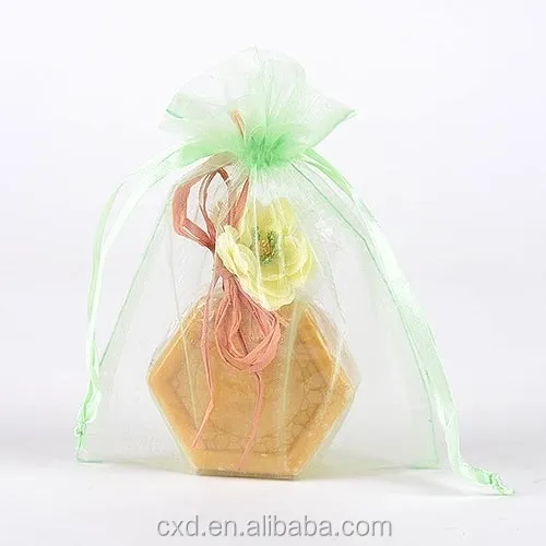 Kleine Organza Koord Zakjes Voor Geschenken/Netto Gift Bags/Mesh Favor Tassen