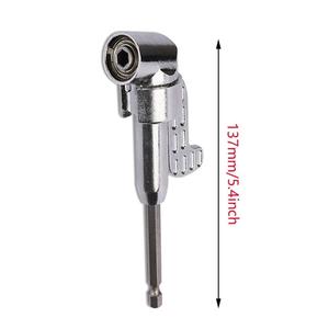 2Pcs Right <strong>Angle</strong> Drill Adapter1/4 Hex Shank <strong>Screwdriver</strong> 105 Degree Angled Bit Holder Power Drill Tool - Product Image 2