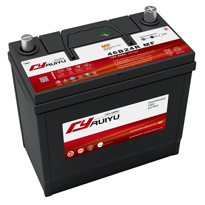 Batterie de voiture, 12V, 45ah, pour automobile (NS60L/46B24L)