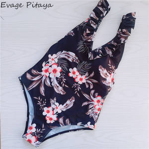 2018 venta al por mayor personalizar logotipo gran oferta bajo MOQ Impresión de corte alto Sexy Japón señoras maduras trajes de baño para mujeres - Product Image 1