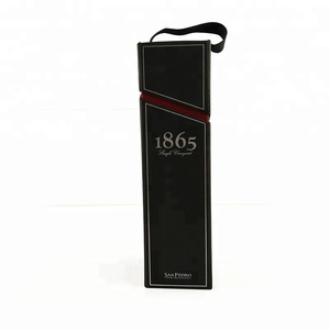 Hộp Quà Tặng Bao Bì Rượu Vang Đóng Từ Tính Hình <span class=keywords><strong>Magnum</strong></span> Quyến Rũ Bằng Giấy Bìa Cứng Màu Đen Cao Cấp - Product Image 2