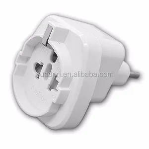 Schuko Germany to Swiss electrical travel plug adapter earthed widely used in switzerland 10A