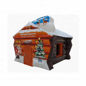 Grotta di Babbo Natale Gonfiabile / Tenda Grotta di Babbo Natale Gonfiabile / Casa di Natale Gonfiabile in Vendita - Product Image 4